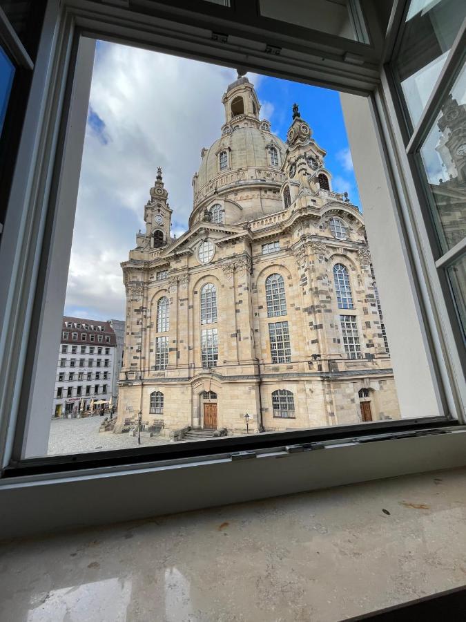 Gemutliches Apartment Mit Blick Zur Frauenkirche Dresden Exterior foto