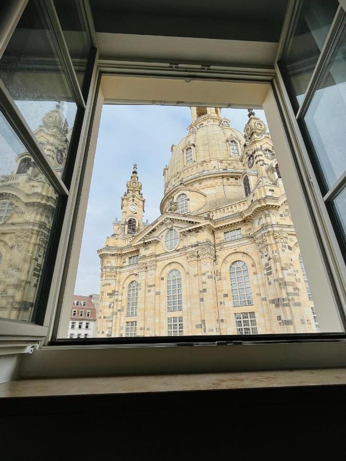 Gemutliches Apartment Mit Blick Zur Frauenkirche Dresden Exterior foto