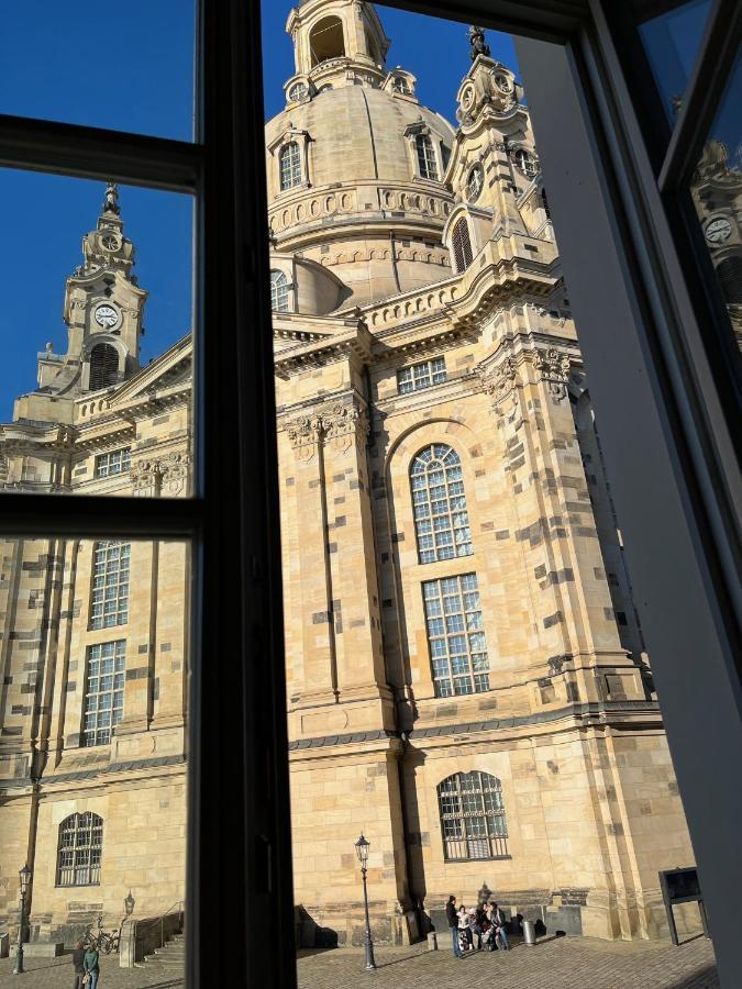 Gemutliches Apartment Mit Blick Zur Frauenkirche Dresden Exterior foto